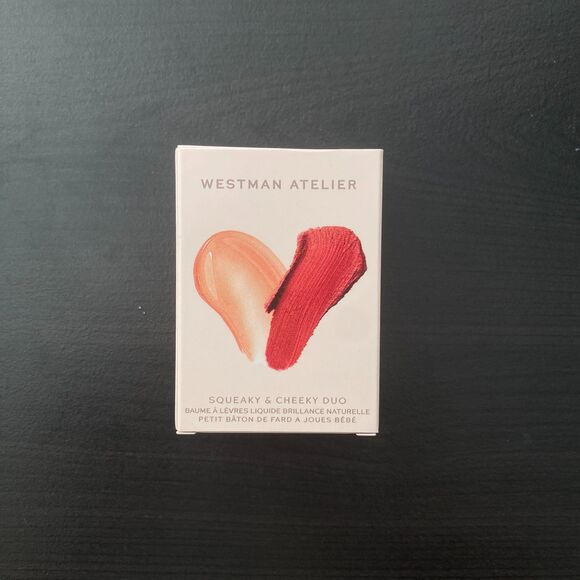 Westman Atelier Squeaky & Cheeky Duo II - Lip Balm & Blush Stick - Nana Bichette - Picture 4 of 4